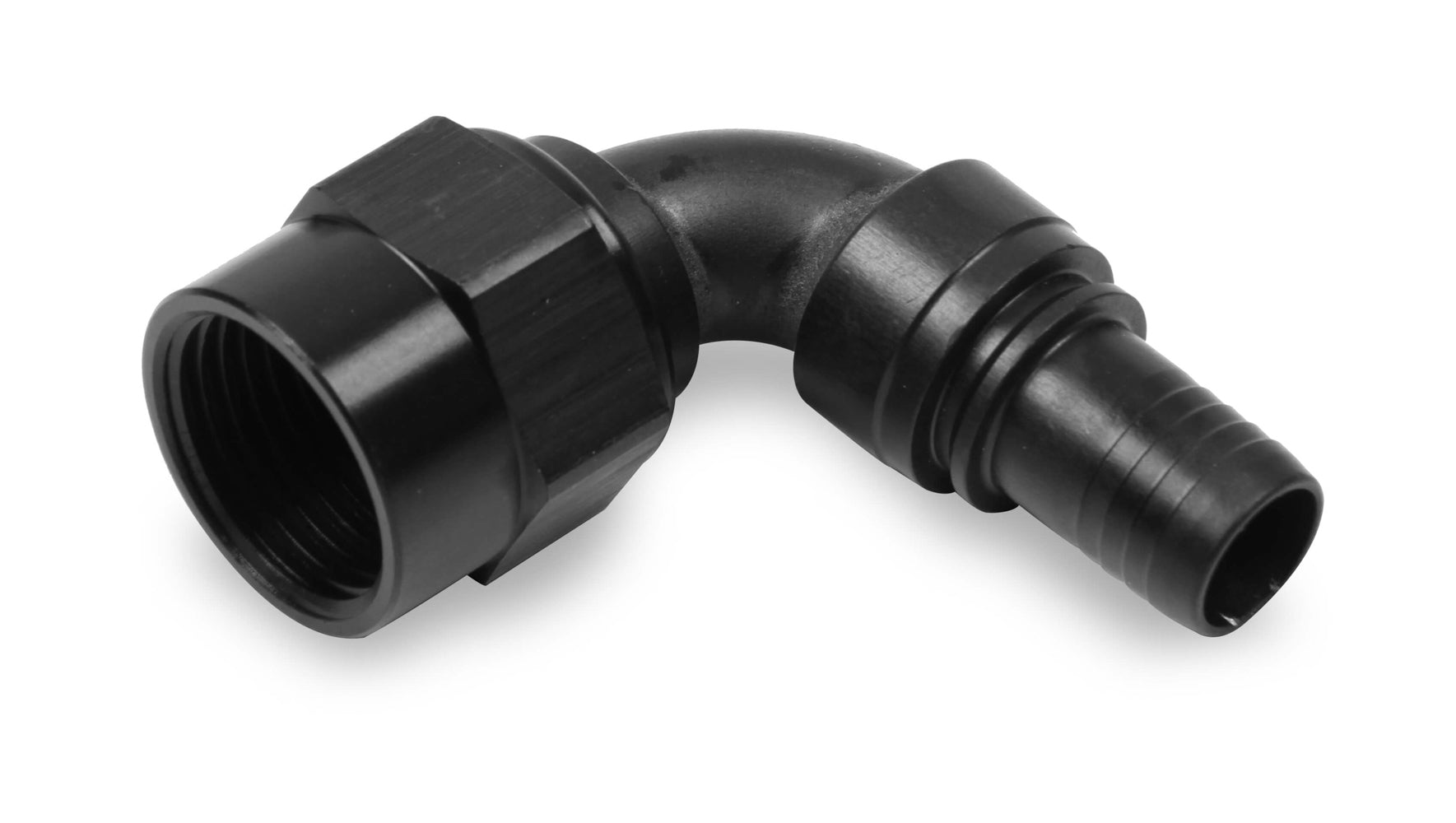 Earl's 6AN 90-Degree Ultrapro Crimp-On Hose End Black 899