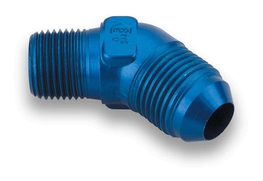 Earl's 45 Degree #6 to 3/8 NPT Adapter 899