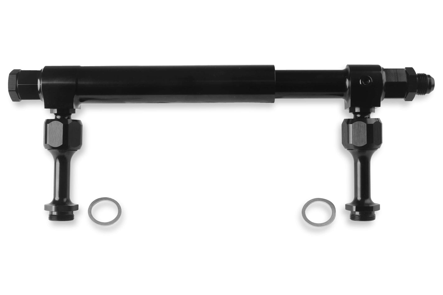 Earl's #8AN Adj. Fuel Log - Billet Aluminum Black 2727