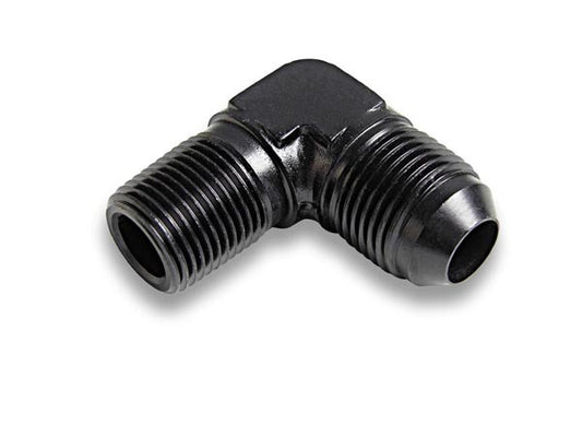 Earl's #4 Male to 1/4" NPT 90 Degree Ano-Tuff Adapter 899