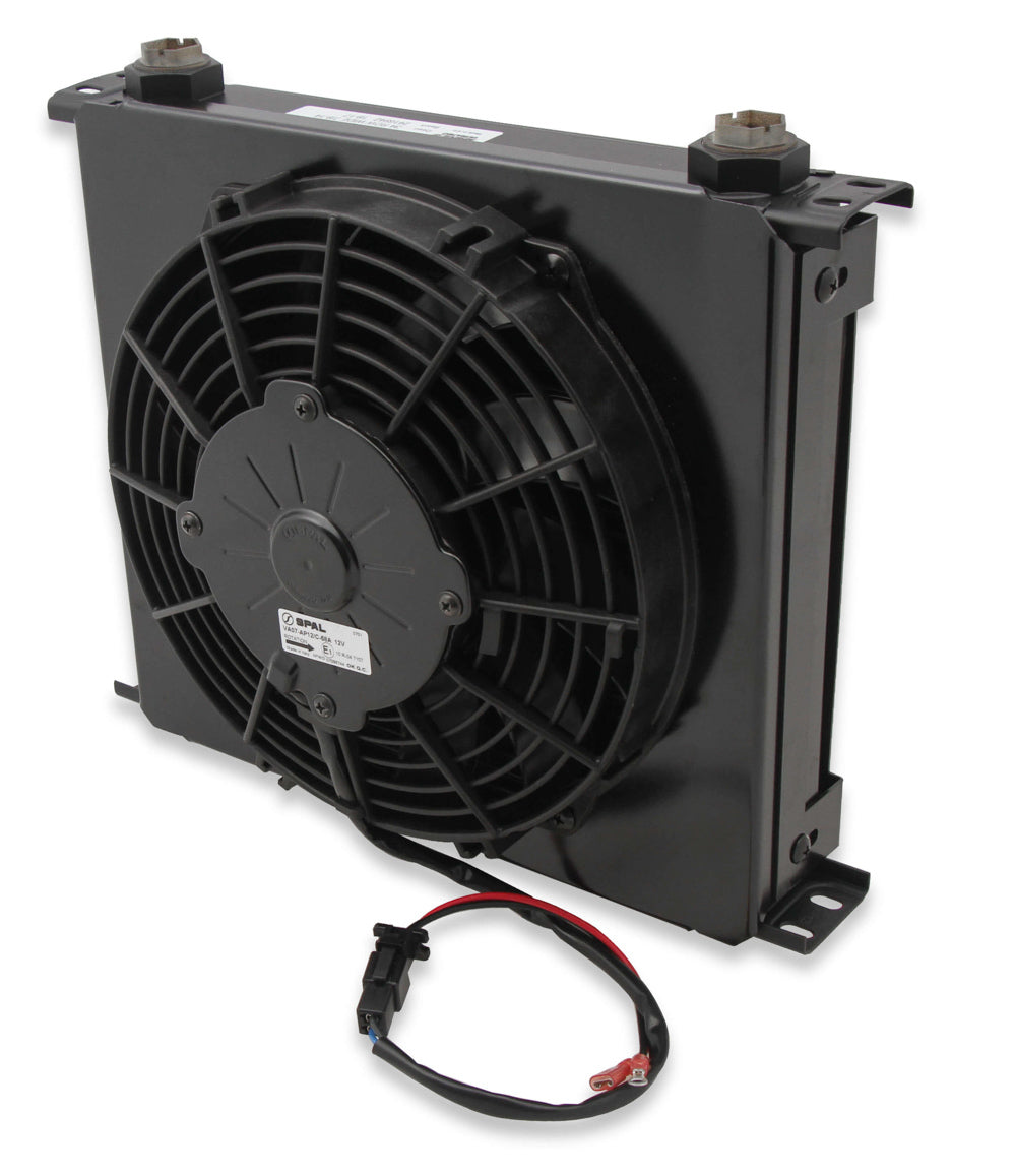 Earl's Ultra-Pro Oil Cooler & Fan Pack 34-Row Black 899