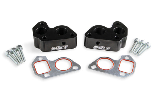 Earl's GM LS Remote Water Pump Adapters (2pk) 899