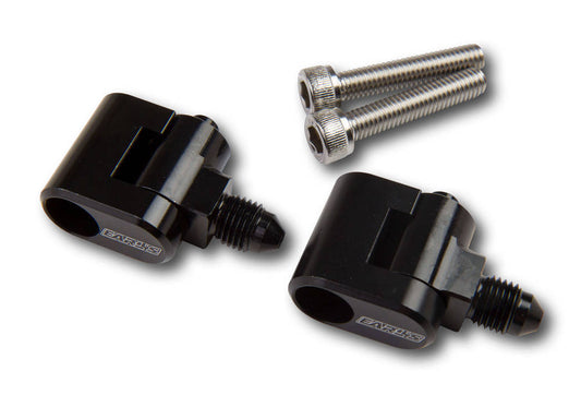 Earl's GM LS Steam Vent Adapter (2pk) w/4AN Male Fittings 899