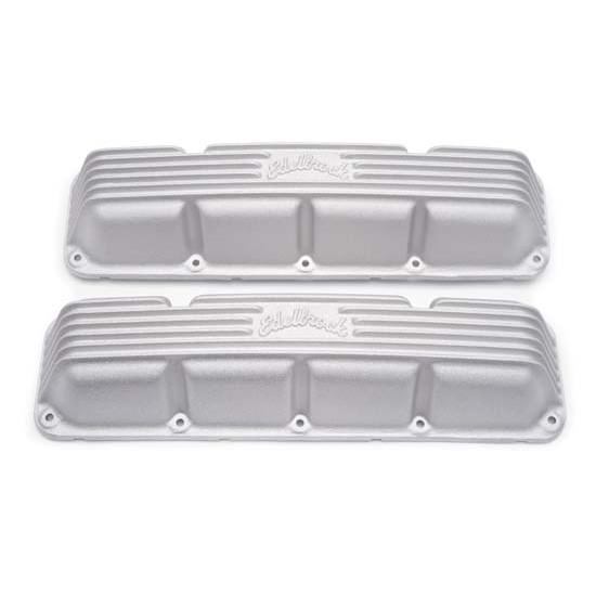 Edelbrock Valve Cover Kit Classic Finned AMC/Jeep V8 67-91