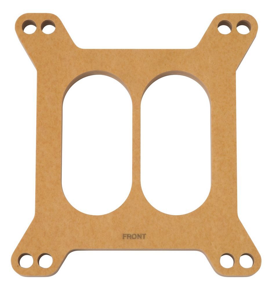 Edelbrock 1/2" Carb Spacer - Wood Fiber Laminate