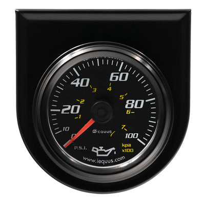Equus 2" Mechanical Oil Pressure Gauge E6244
