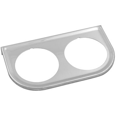 Equus 2" Chrome Dual Mounting Panel E9822
