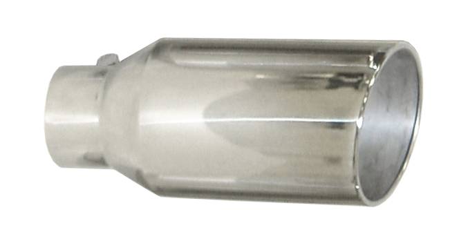 Pypes Exhaust Tip 5in x 7in 18in L Polished Weld-on EVT507