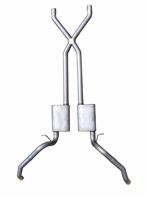 Pypes 1967-1969 Camaro 3in Crossmember Back Exhaust SGF63R