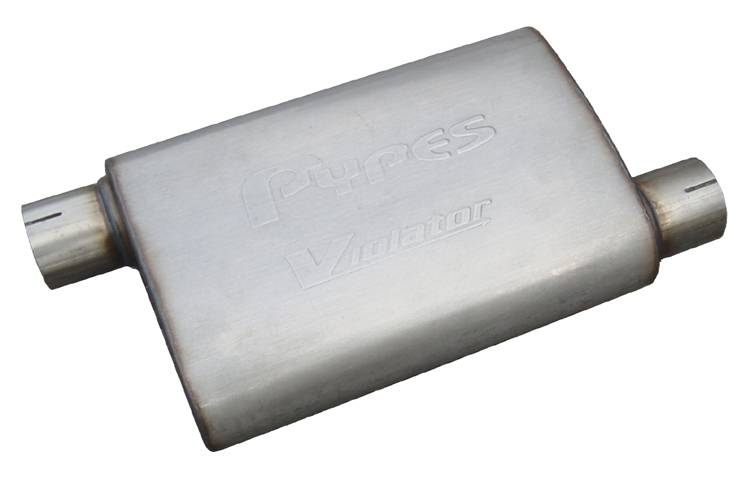 Pypes Violater Muffler 2.5in Offset/Offset MVV10