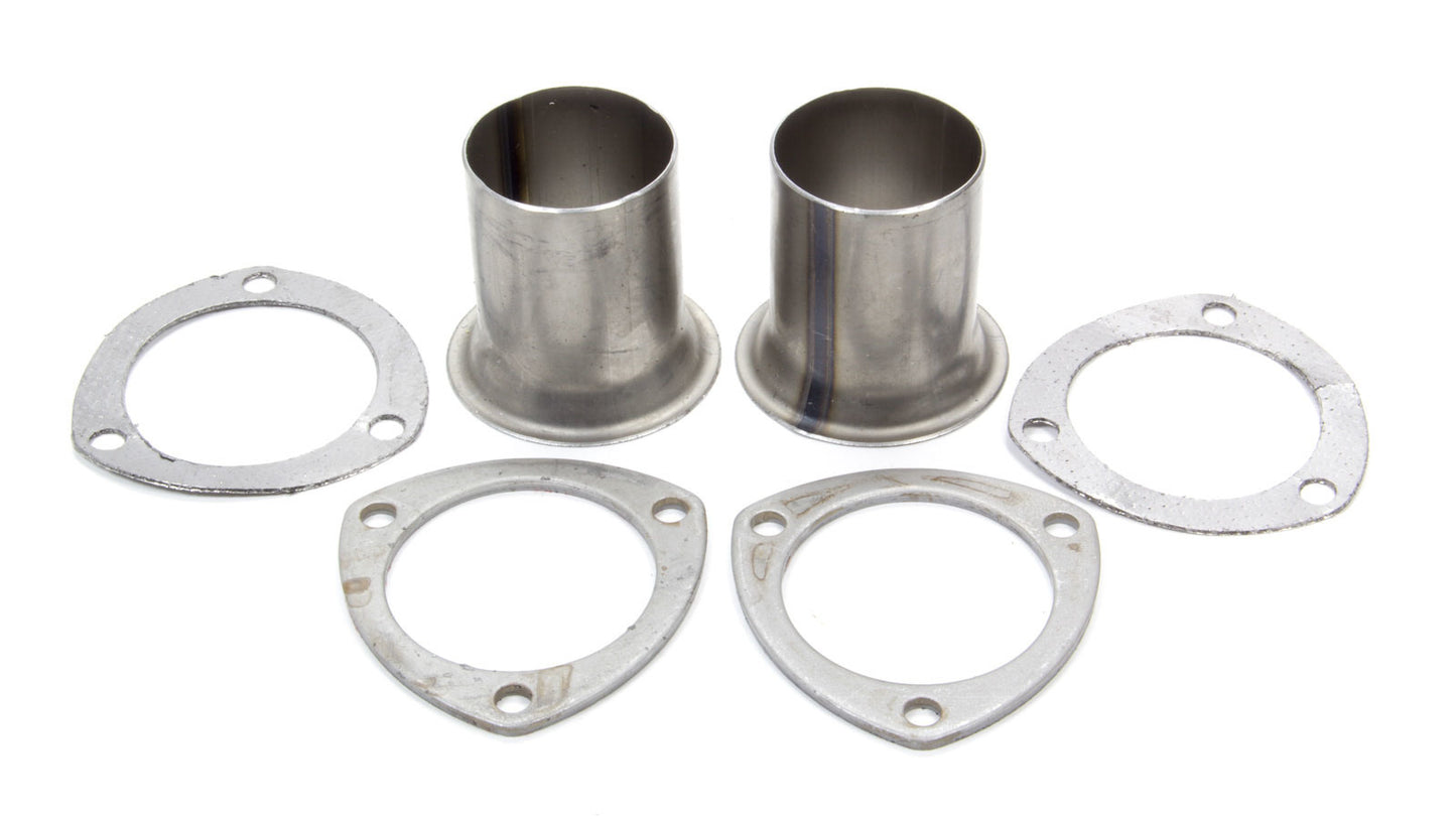 Flowtech Exhaust Collector Reducers 3.0" to 2.5" (Pair) 10004FLT