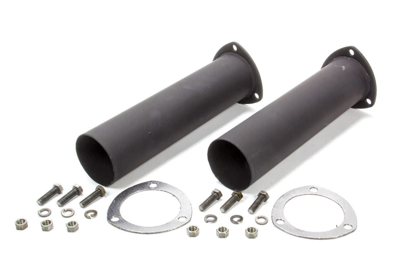 Flowtech Exhaust Collector Reducer Extension Afterburner Thrust Toobs 3"x12" (Pair) 10511FLT