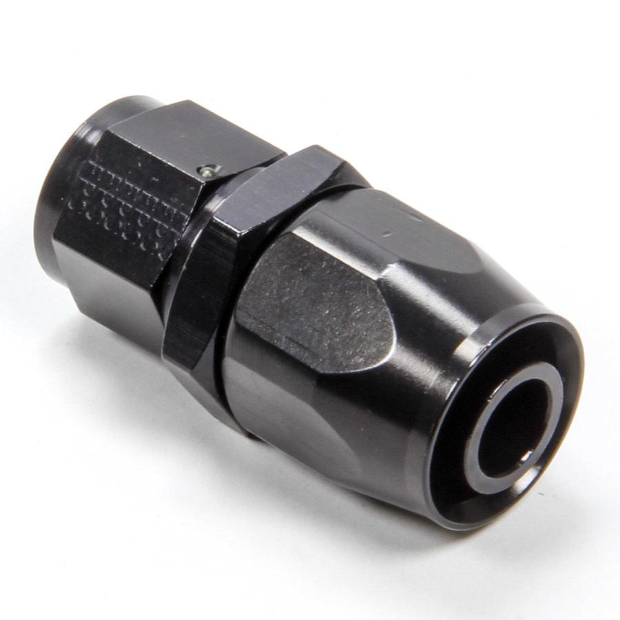 Fragola Hose Fitting #10 Straight to #12 Hose Black 220111-BL