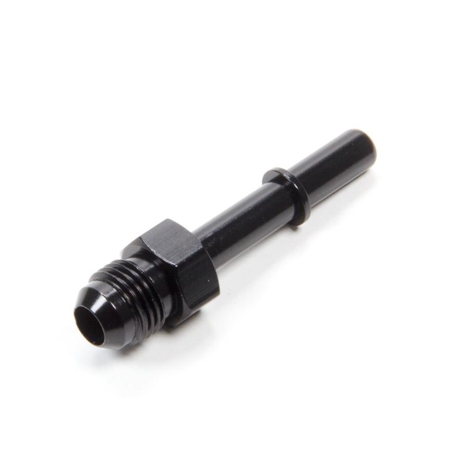 Fragola EFI Fuel Adapter Fitting #6 x 5/16 Black 491993-BL