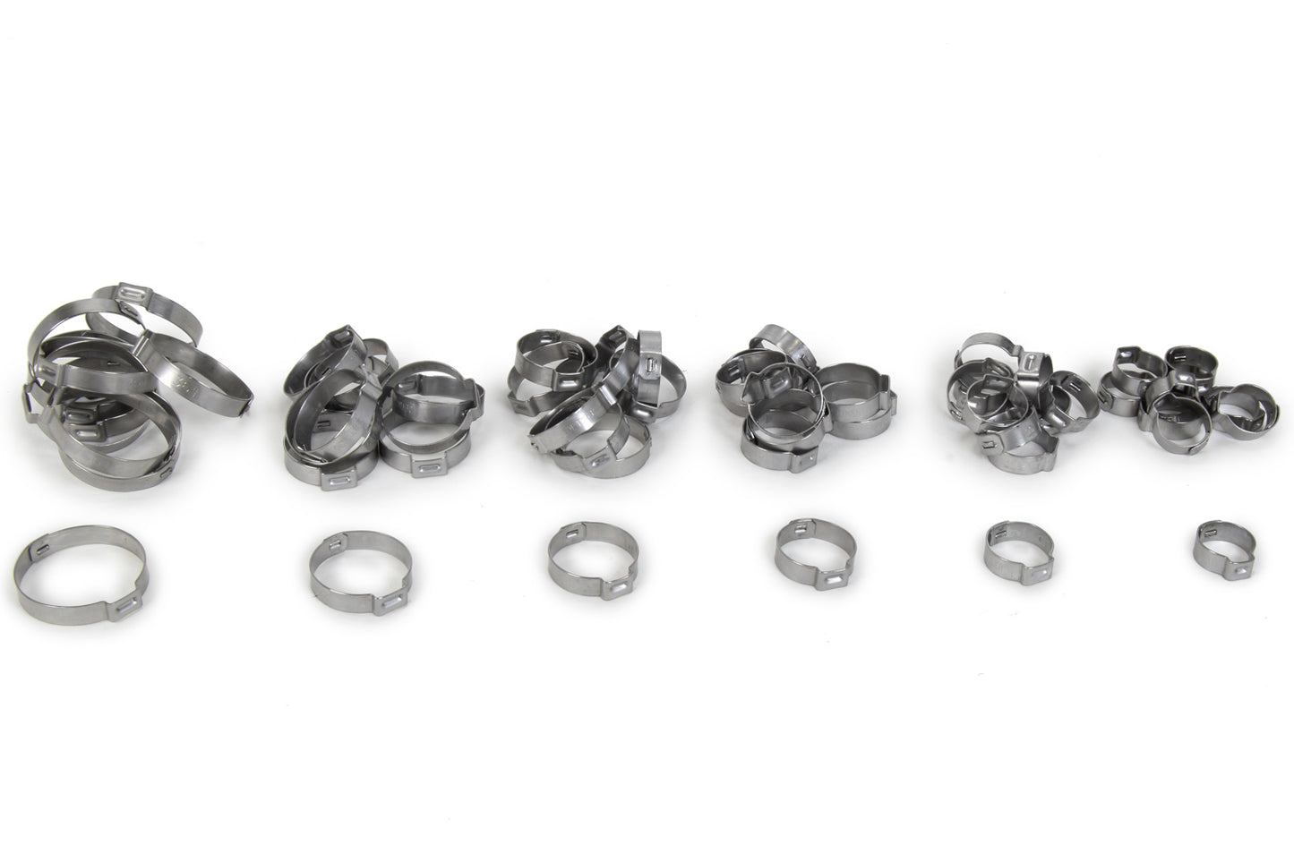Fragola Push Lock Clamps 50pk 10-Each 4an - 12an 999170