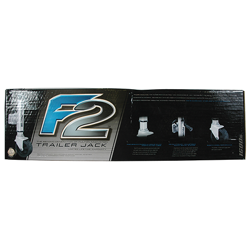 Fulton Series F2™ Wide Trailer Tongue Jack 1413040134