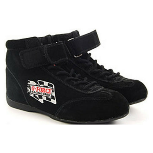 G-Force GF-235 RaceGrip Mid-Top Shoes - Black