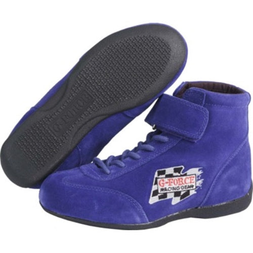 G-Force GF-235 RaceGrip Mid-Top Shoes - Blue