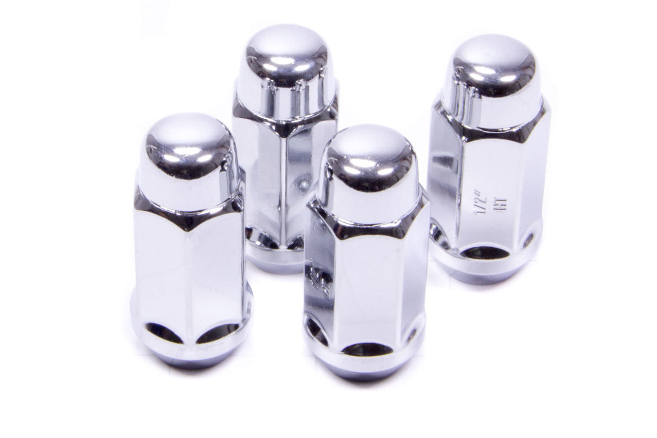 Gorilla Lug Nuts Acorn Bulge 1/2 Heat Treated X-Long (4pk) 41187XLHTB
