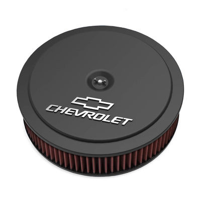 Holley 14 x 3 Air Cleaner GM Muscle Series Black