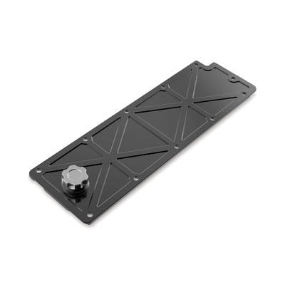 Holley LS Valley Cover w/Oil Fill - Black