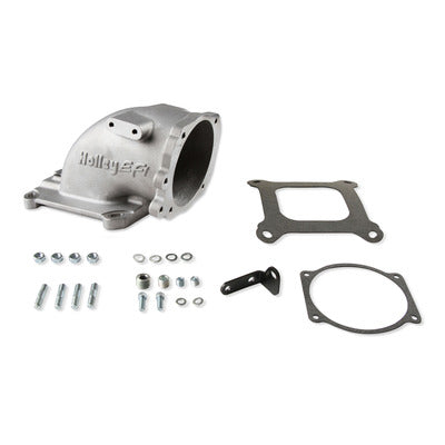 Holley Intake Elbow 4150 Ford TB Flange