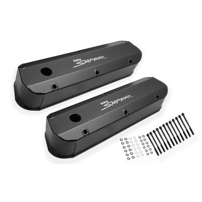 Holley Sniper Fabricated Valve Covers SBF Tall