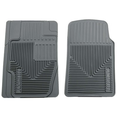 Husky Liners Heavy Duty Front Floor Mats - 1987+ Various Applications - Gray