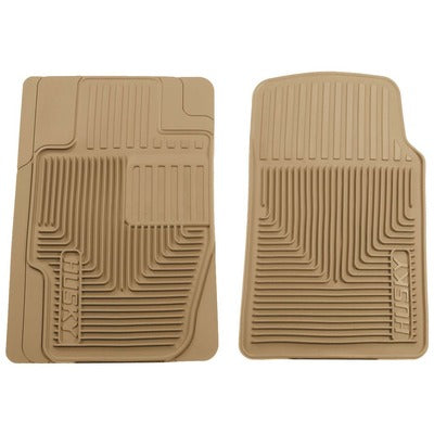 Husky Liners Heavy Duty Front Floor Mats - 1987+ Various Applications - Tan