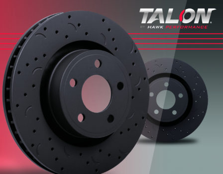 Hawk Brake Rotor HTC4918 Front Toyota Tacoma 2005-15