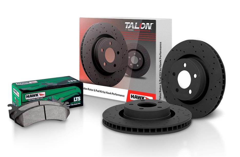 Hawk Rotors and Pad Kit HKC4403561Y Front Chevy 1500 2008-13