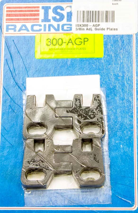 Isky Cams 3/8" Adjustable Guide Plates