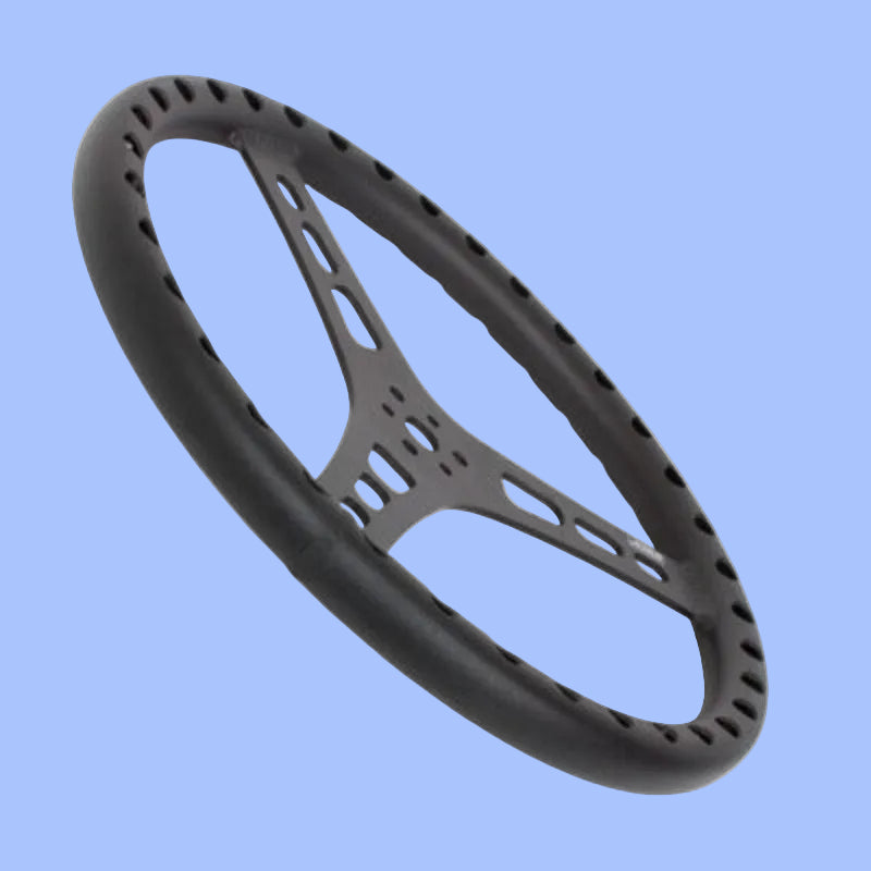JOES 14in Lightweight Flat Steering Wheel