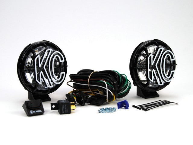 KC HiLiTES Apollo Pro 5in Fog Beam Halogen Light Kit 452