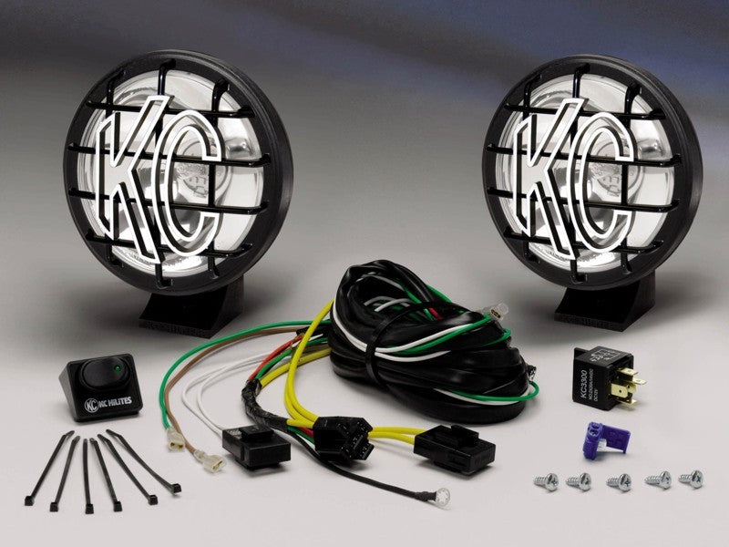 KC HiLiTES Apollo Pro 5in Fog Beam Halogen Light Kit 452