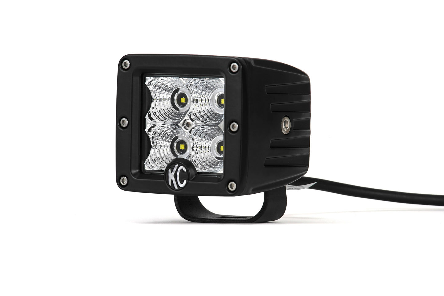 KC HiLiTES C3 LED 3" Amber Spot Light 315 (Pair)