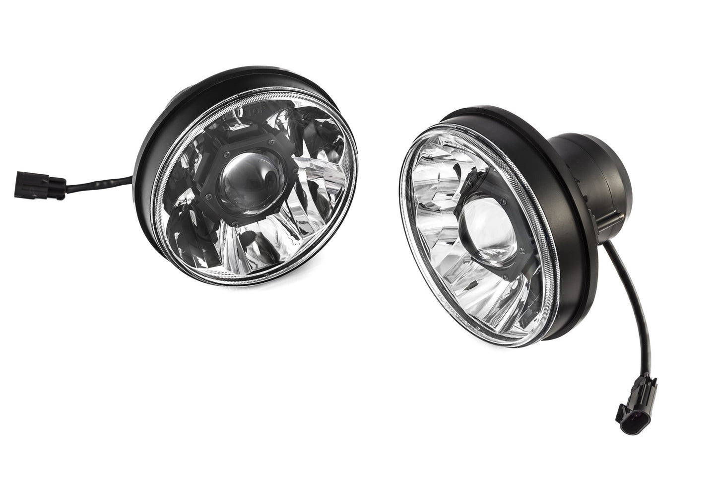 KC HiLiTES Gravity LED Pro Headlights 42341 - 07-18 Jeep JK