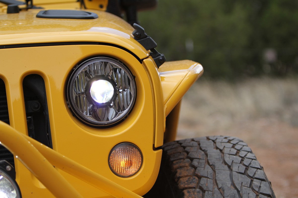 KC HiLiTES Gravity LED Pro Headlights 42341 - 07-18 Jeep JK