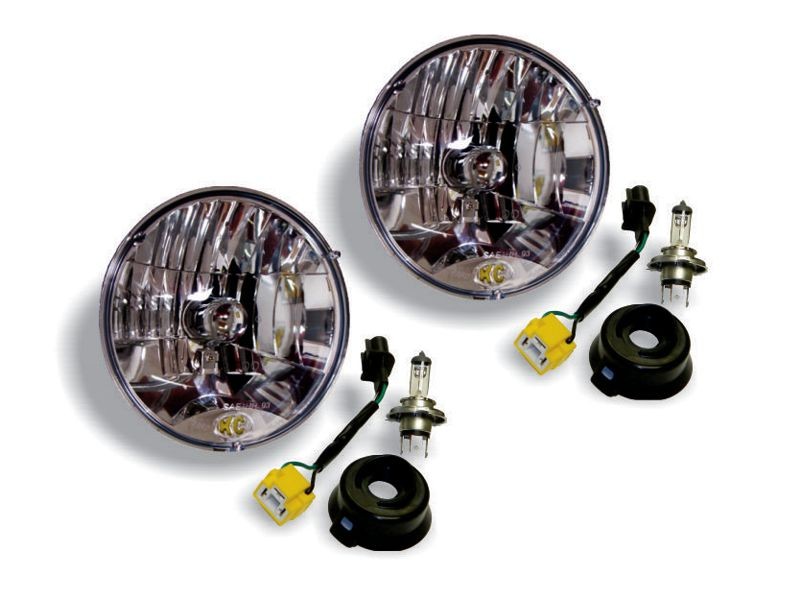 KC HiLiTES H4 Headlights 42302 - 07-18 Jeep JK