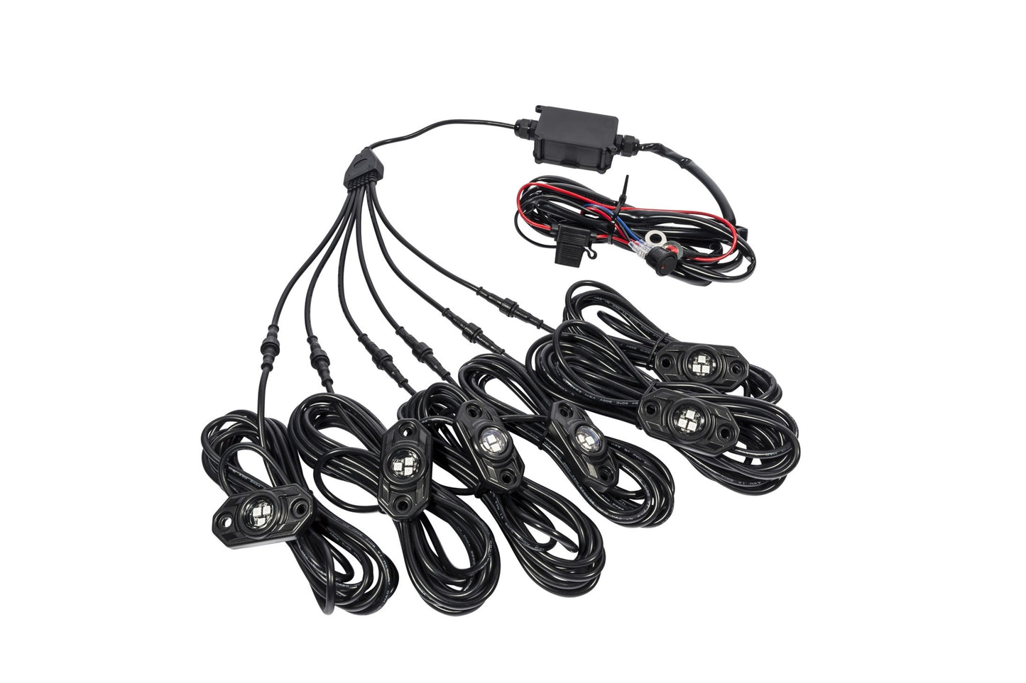 KC HiLiTES RGB Rock Light Auxiliary Light Kit 339