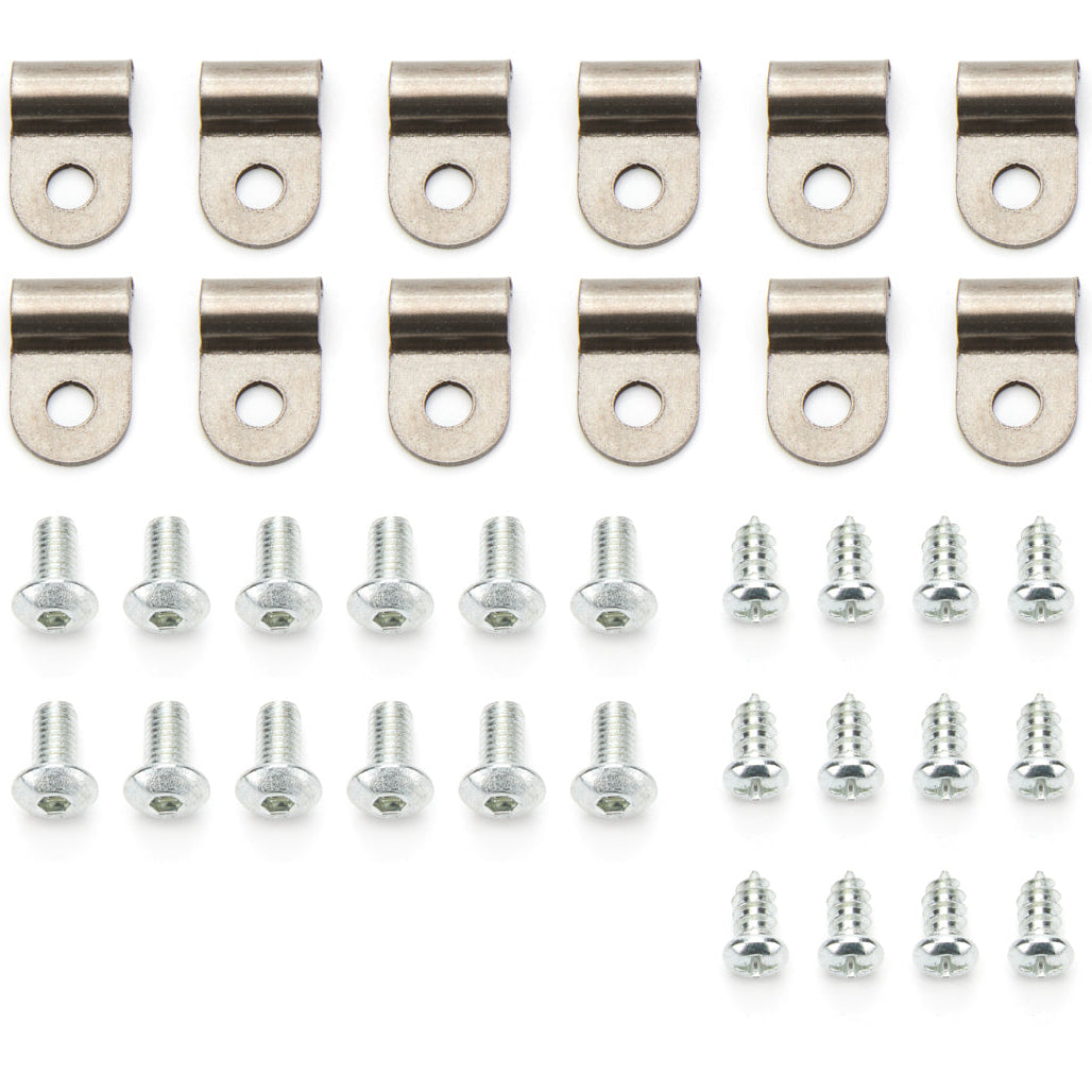 Keep It Clean 3/16" Stainless Steel Single Line Clamps 12pk