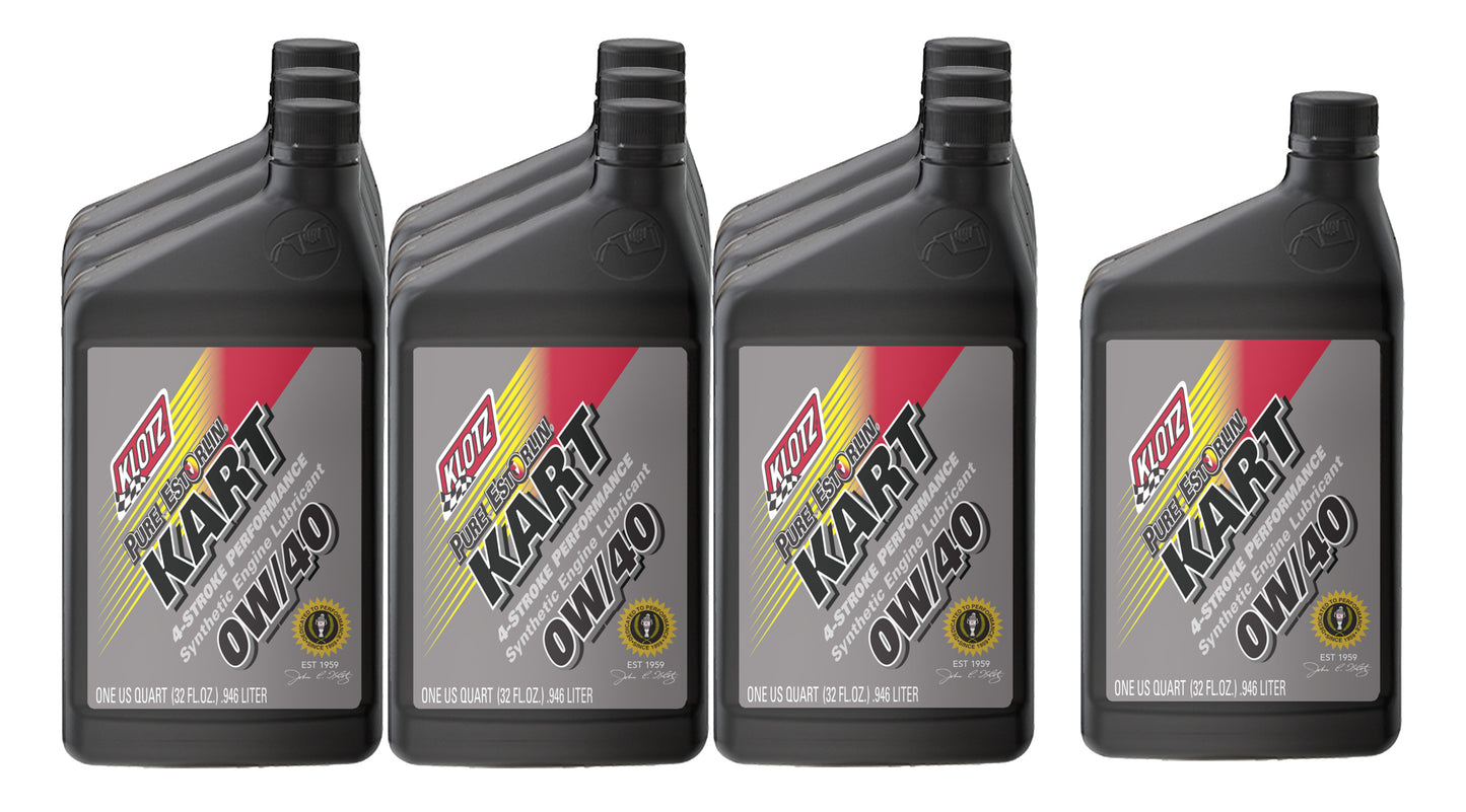 Klotz Pure Estorlin Kart 4-Stroke 0w40 (Case)