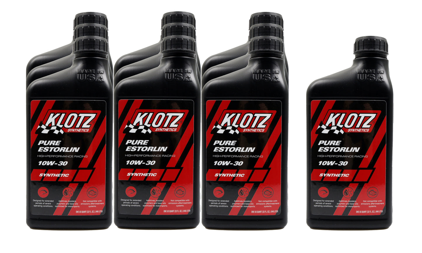 Klotz Pure Estorlin Synthetic Oil 10w30 (Case)