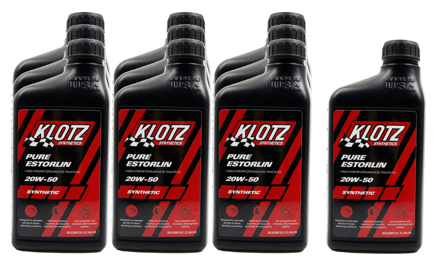Klotz Pure Estorlin Synthetic Oil 20w50 (Case)