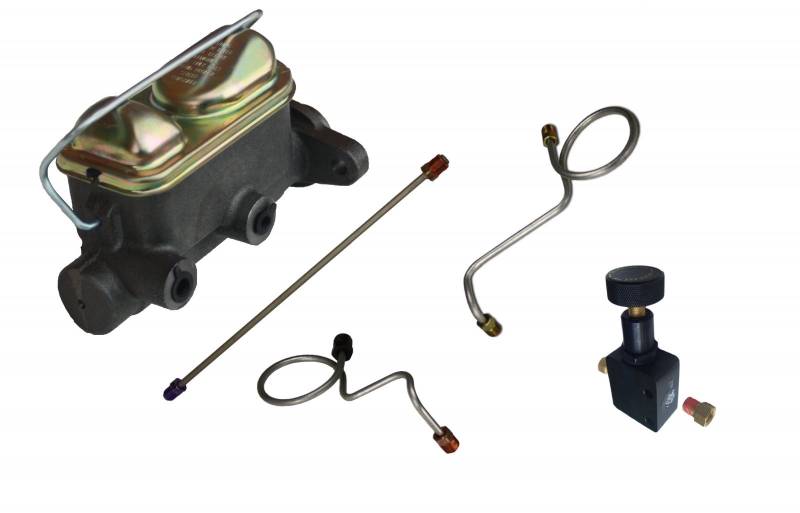 LEED Brakes Manual Disc Brake Conversion 67-69 Ford - 4 Piston