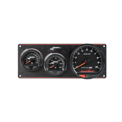 Longacre 2 Gauge Waterproof SMI Panel with Tach OP/WT