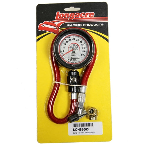 Longacre Deluxe 2 ½” Tire Gauge 52003