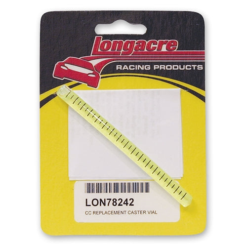 Longacre Replacement Caster Vial -4° - 12° with Lines 78242