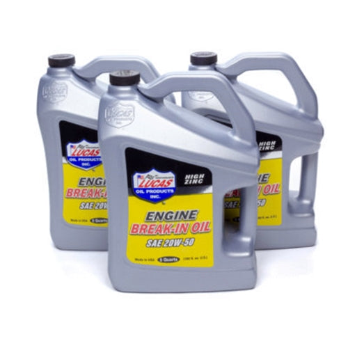 Lucas 20W-50 High Zinc Engine Break-In Oil