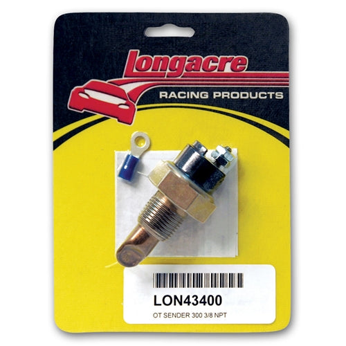 Longacre 300º Oil Temp 3/8" NPT - Sender Only